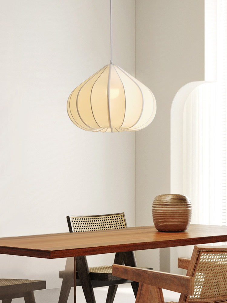 Fallowmere Lampa Wisząca Z Prążkowanej Elastycznej Tkaniny