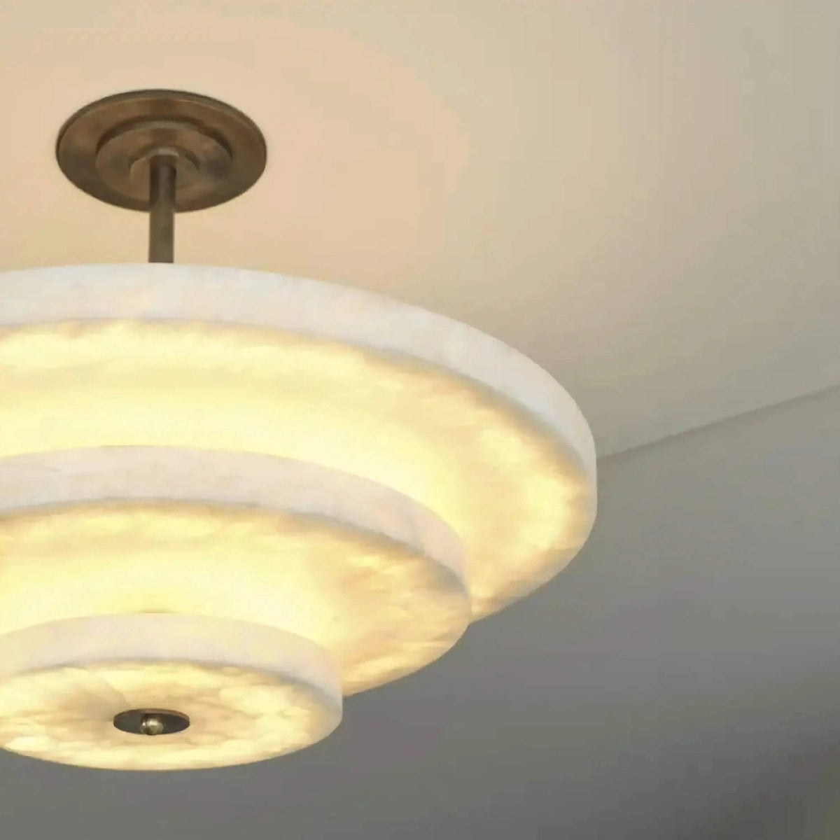 Nivoreria minimalistyczna lampa wisząca ze szkła alabastrowego