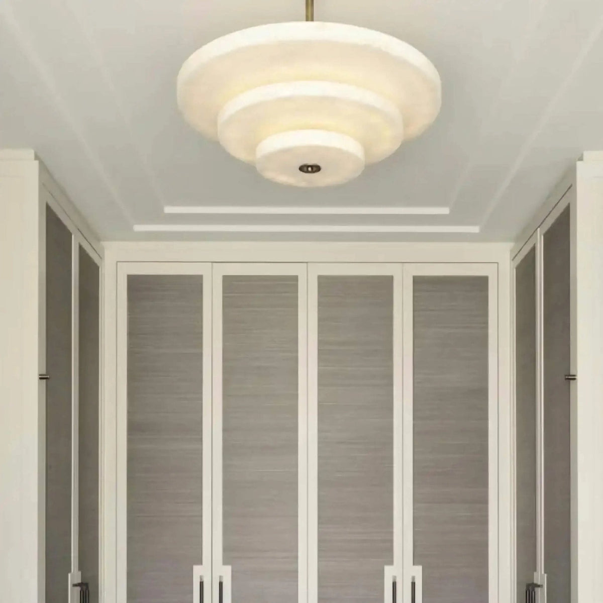 Nivoreria minimalistyczna lampa wisząca ze szkła alabastrowego