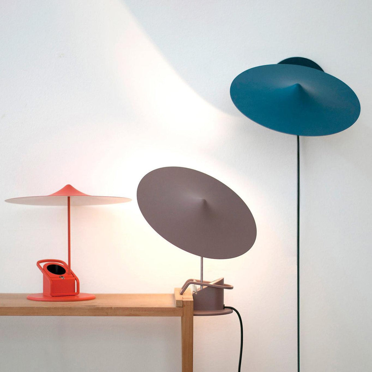 Lumoce lampa stołowa futurystyczna