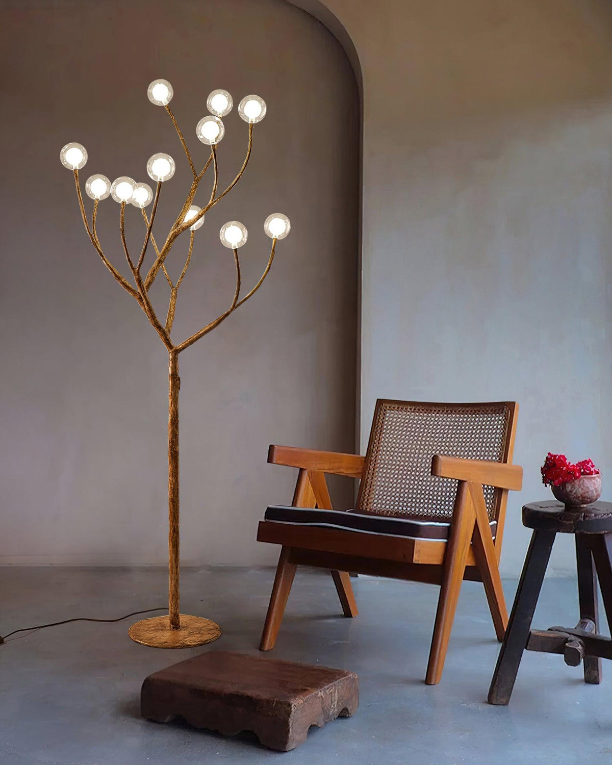 Nue zewnętrzna lampa stojąca ze żywicy