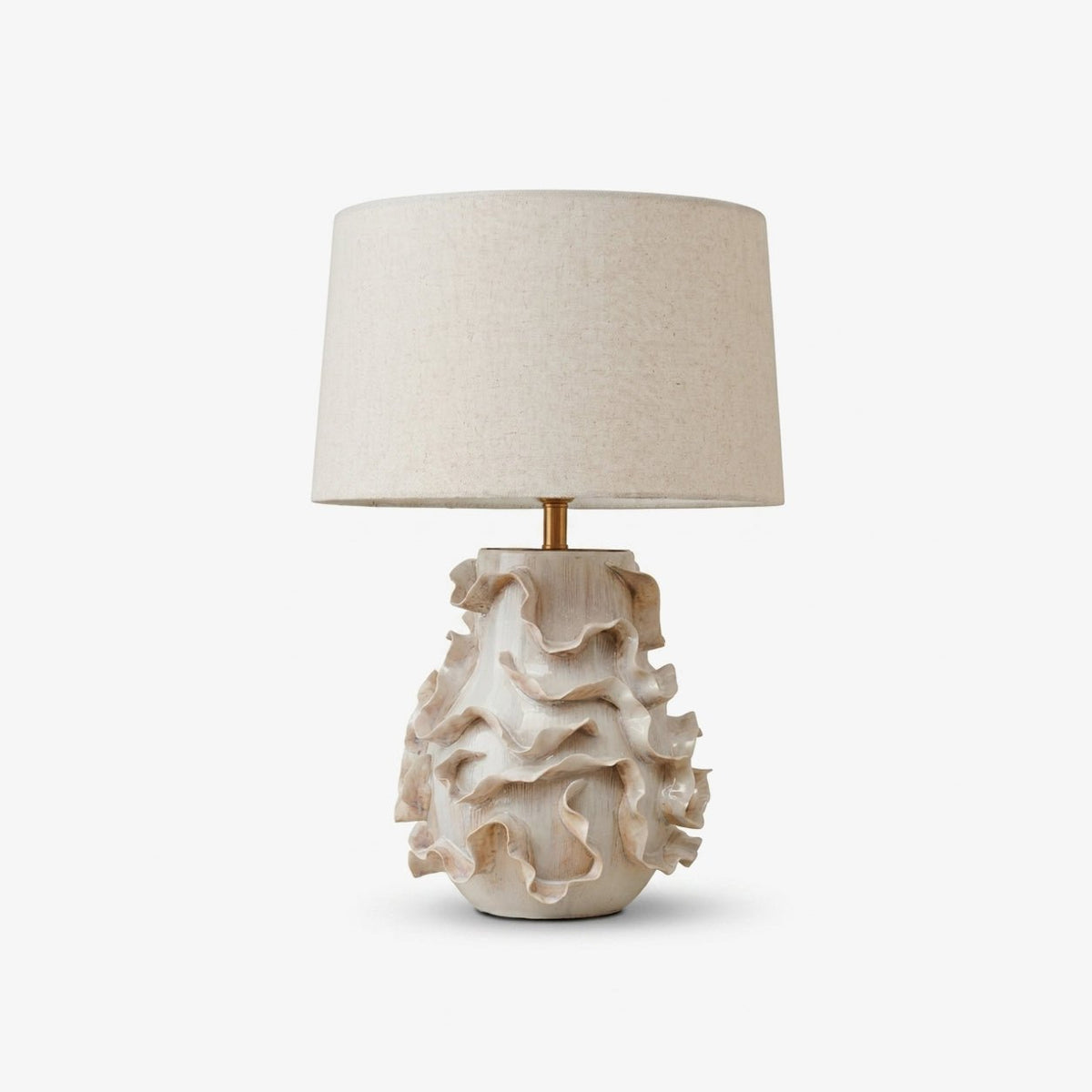 Elieielle ceramiczna lampa stołowa ze zwiewanymi płatkami