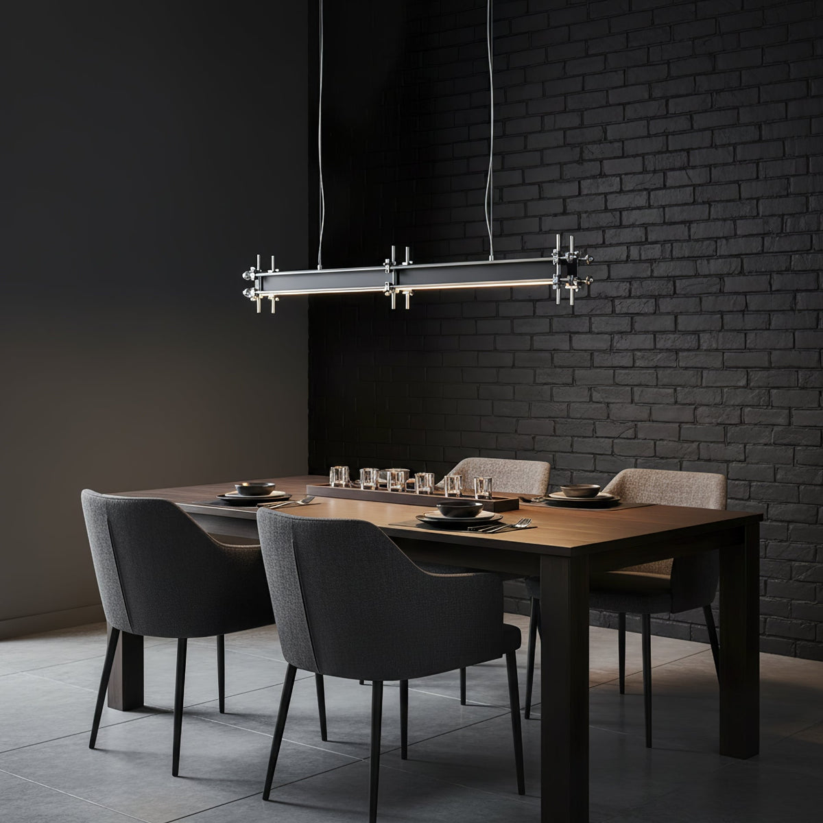 Kolve Industrial Axis liniowa lampa wisząca