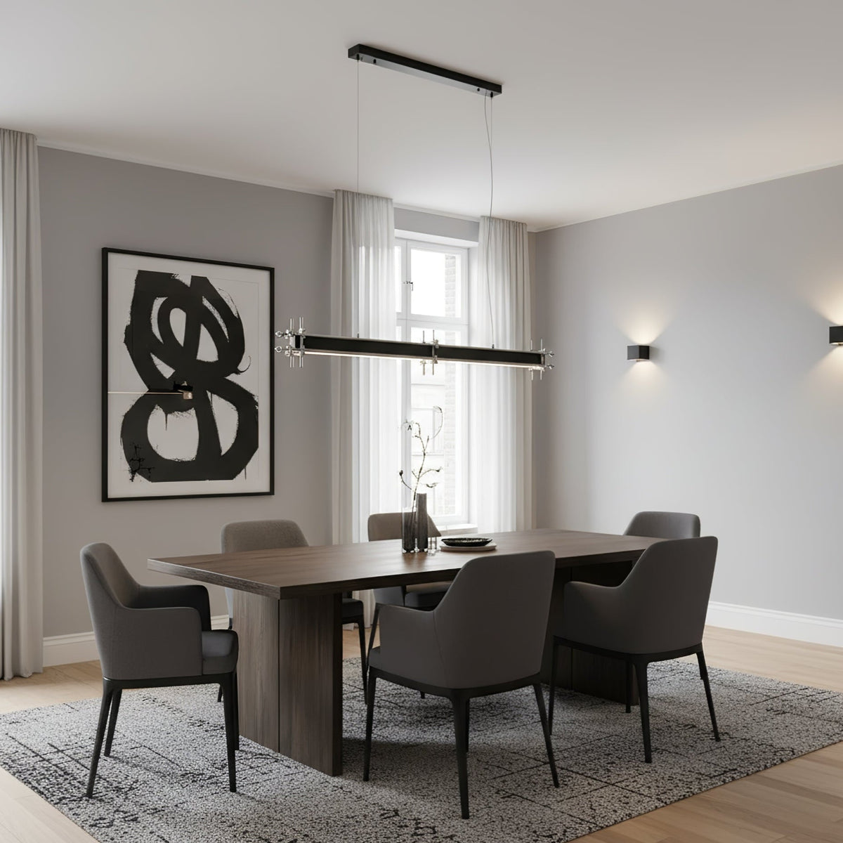 Kolve Industrial Axis liniowa lampa wisząca