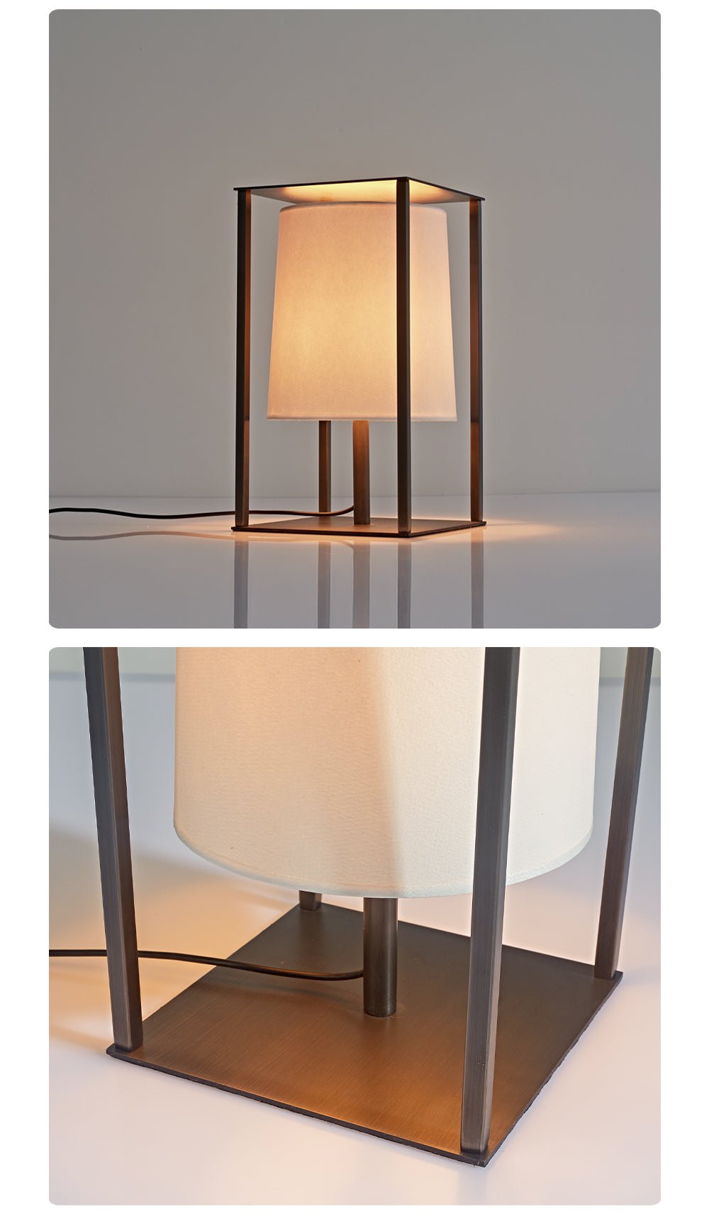 Lampa stołowa Miraine Cage
