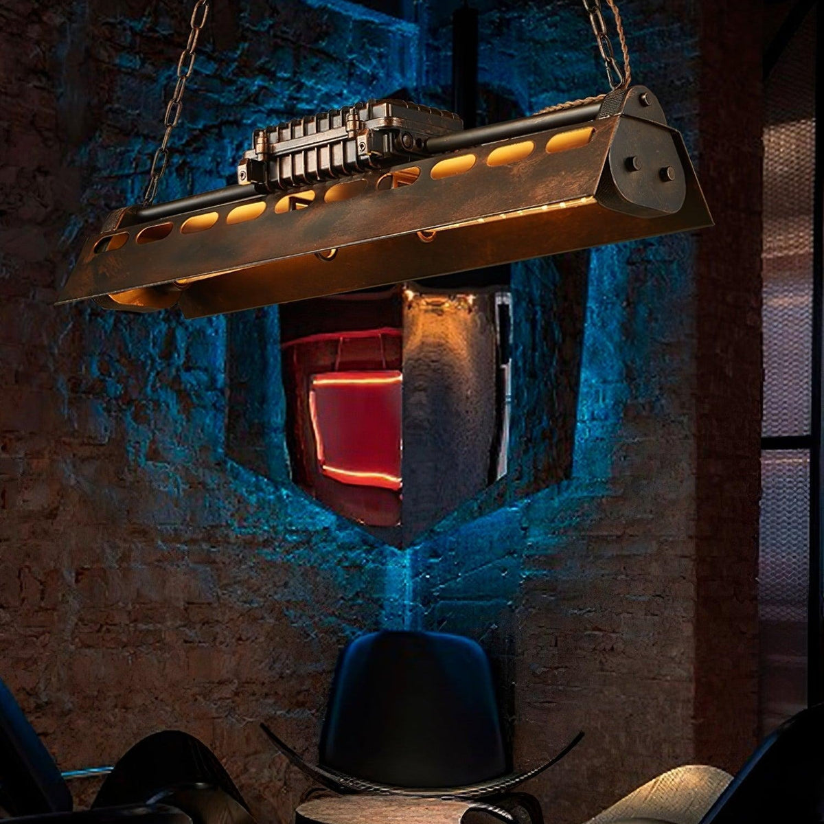 Noah żyrandol Industrial Steampunk