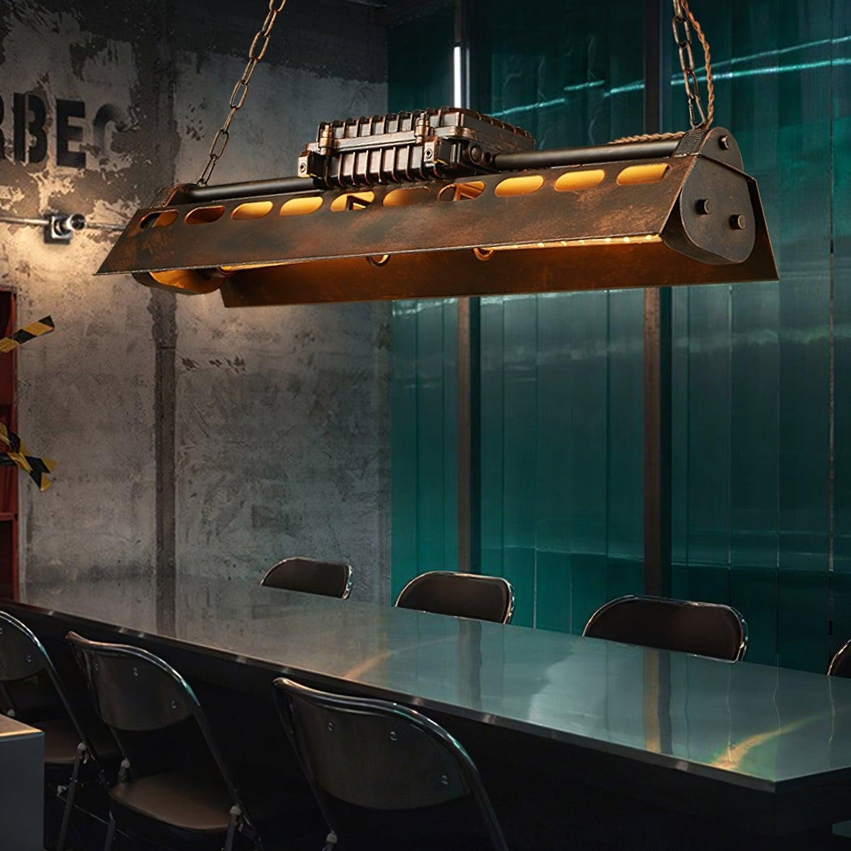 Noah żyrandol Industrial Steampunk