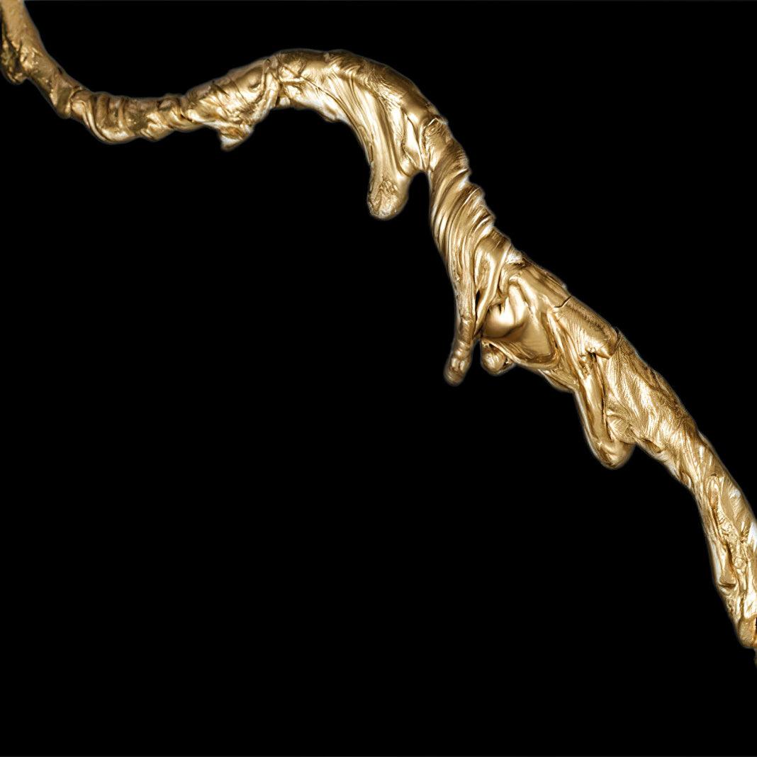 Dendria trójramienna lampa stojąca o kształcie gałęzi