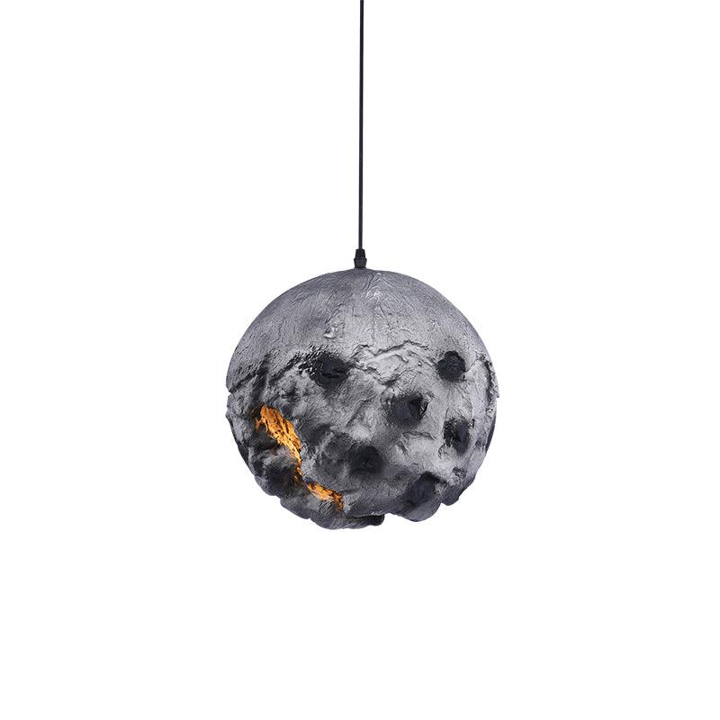 Ilphaara nieregularna lampa wisząca z planety w kształcie globu wykonana z tworzywa sztucznego
