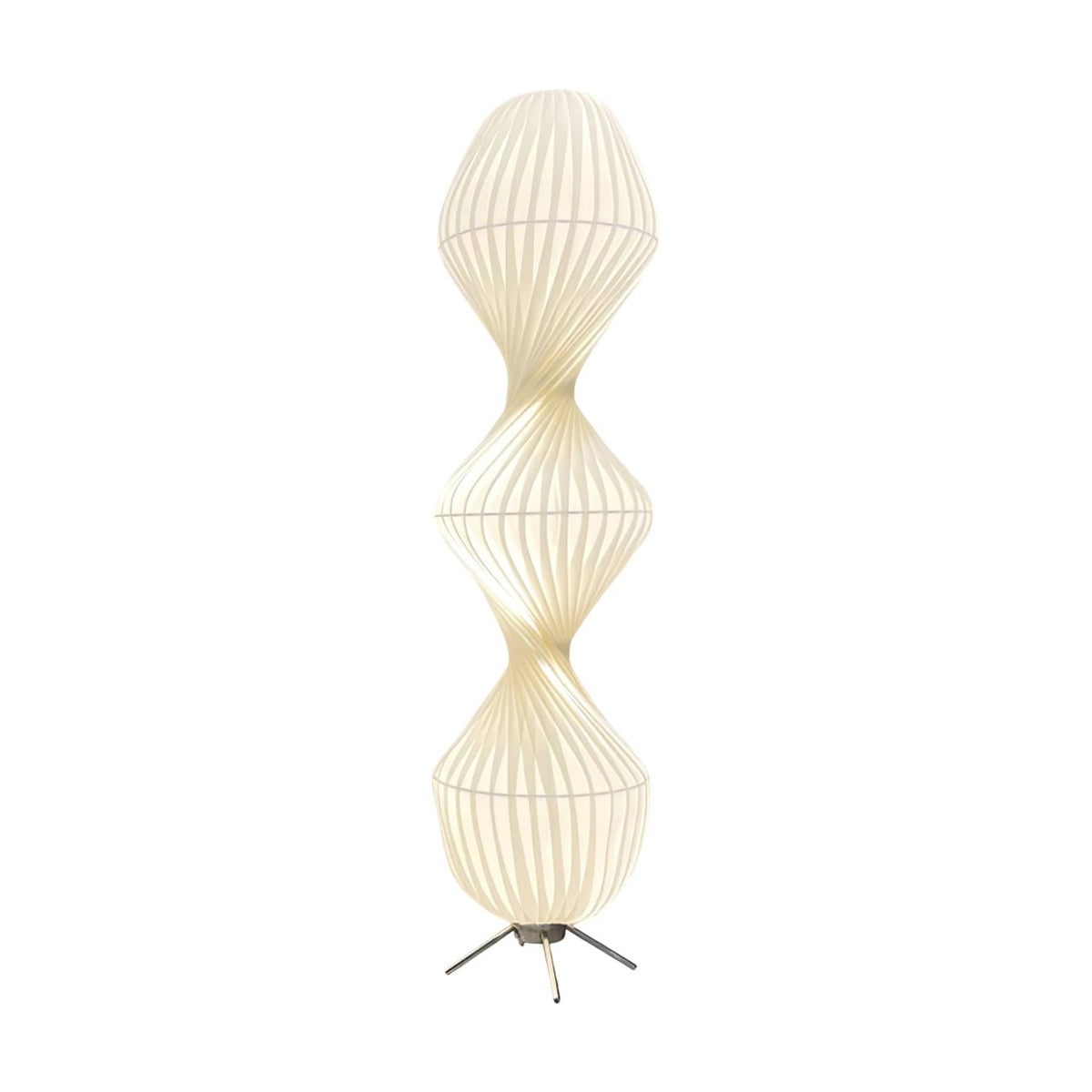 Lampa stojąca Elare z plastiku