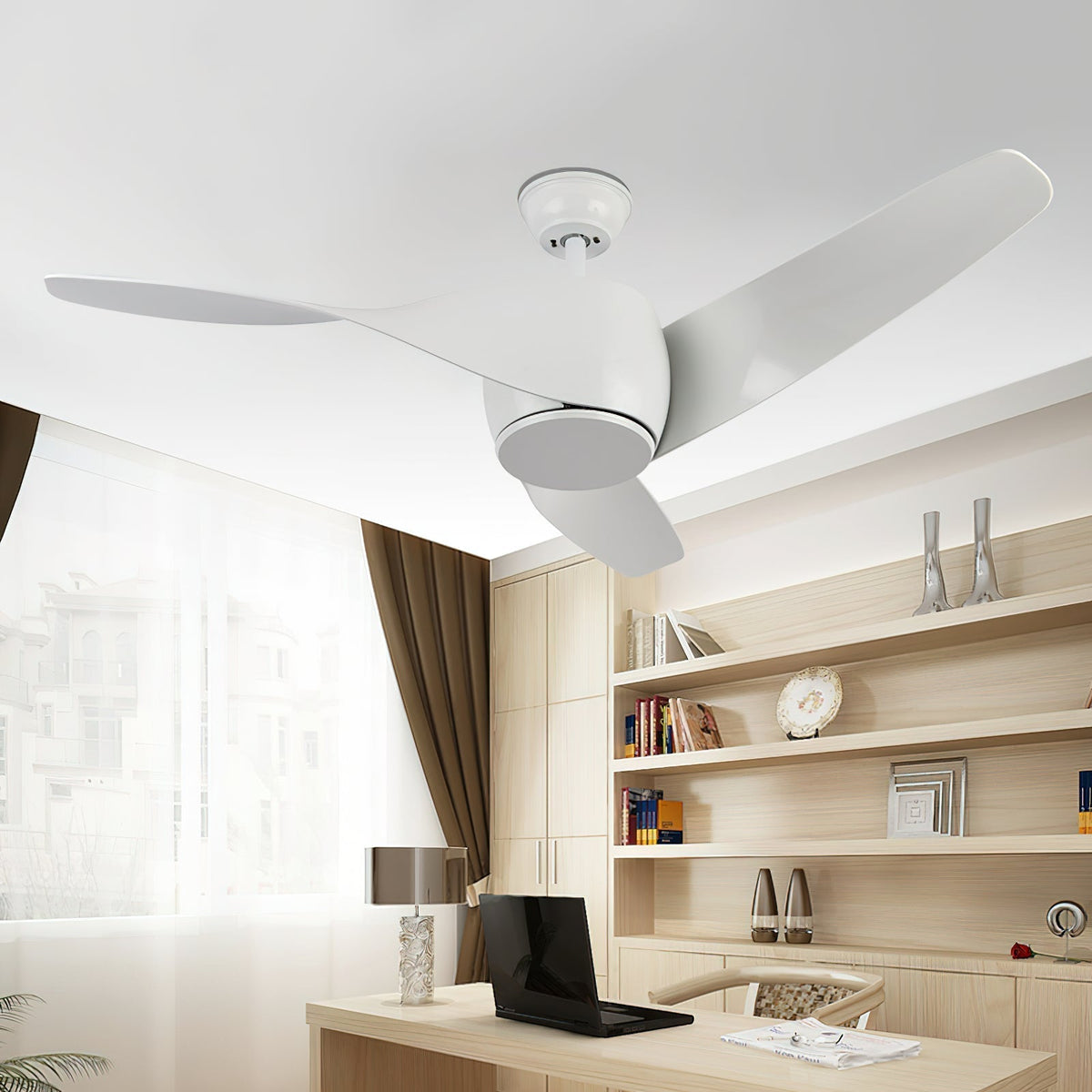 Liororeon lampa sufitowa wentylatorowa