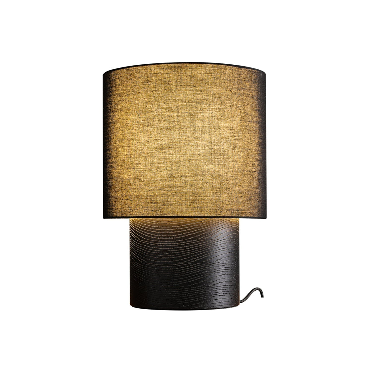 Alvira minimalistyczna lampa stołowa z drewna