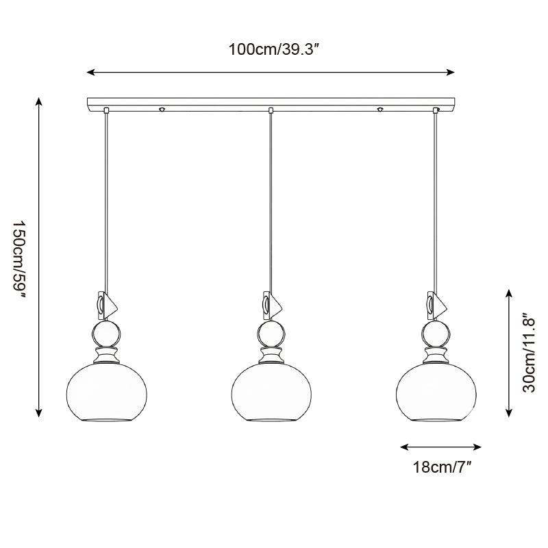 Elaorena lampa wisząca