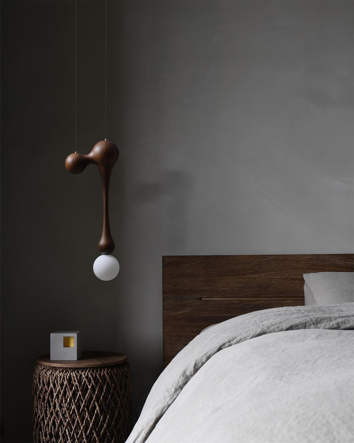 Hale Luxury drewniana lampa wisząca