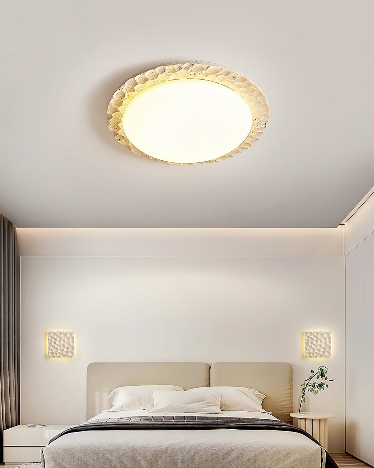 Viraeena lampa sufitowa Travertine Acrylic
