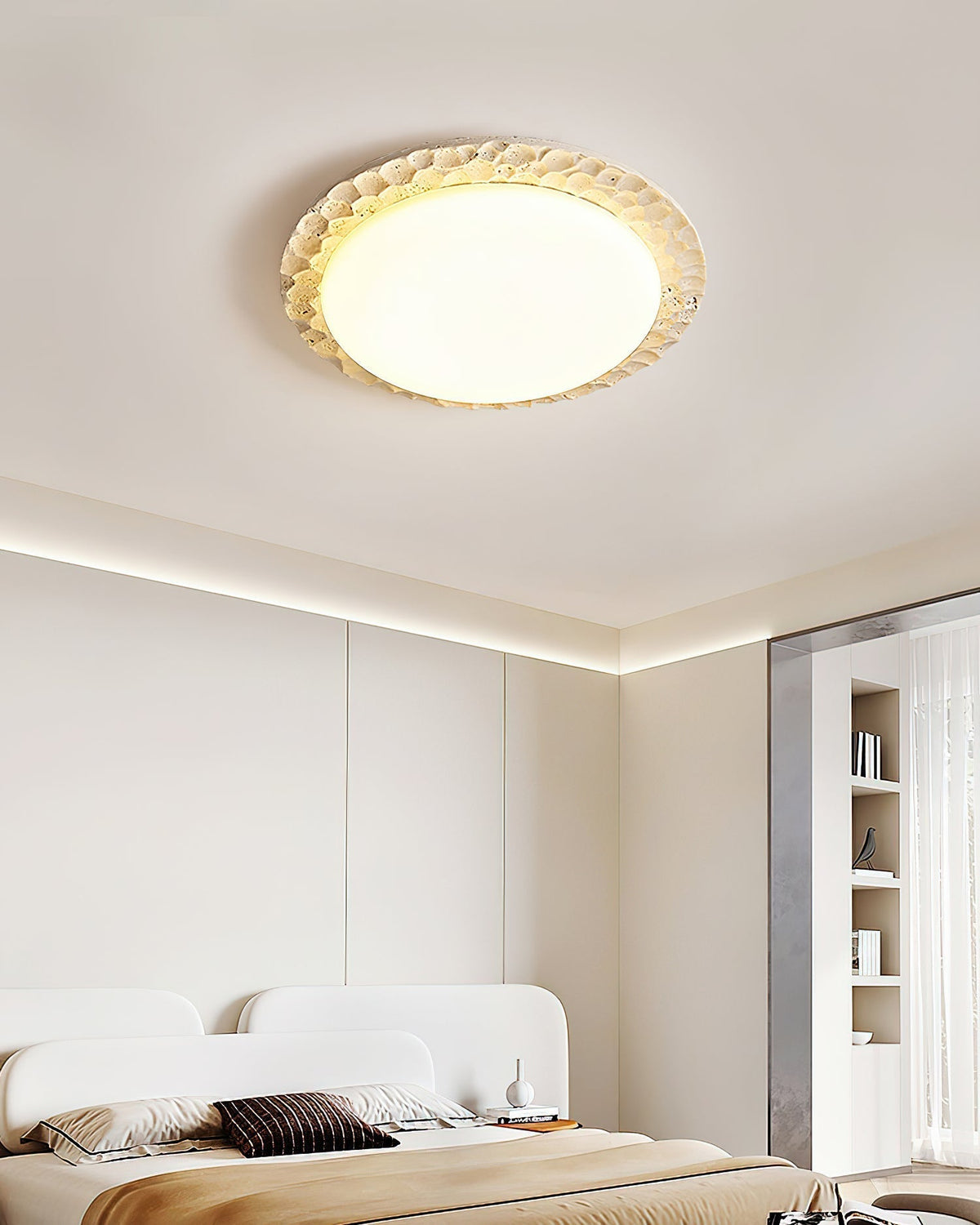 Viraeena lampa sufitowa Travertine Acrylic