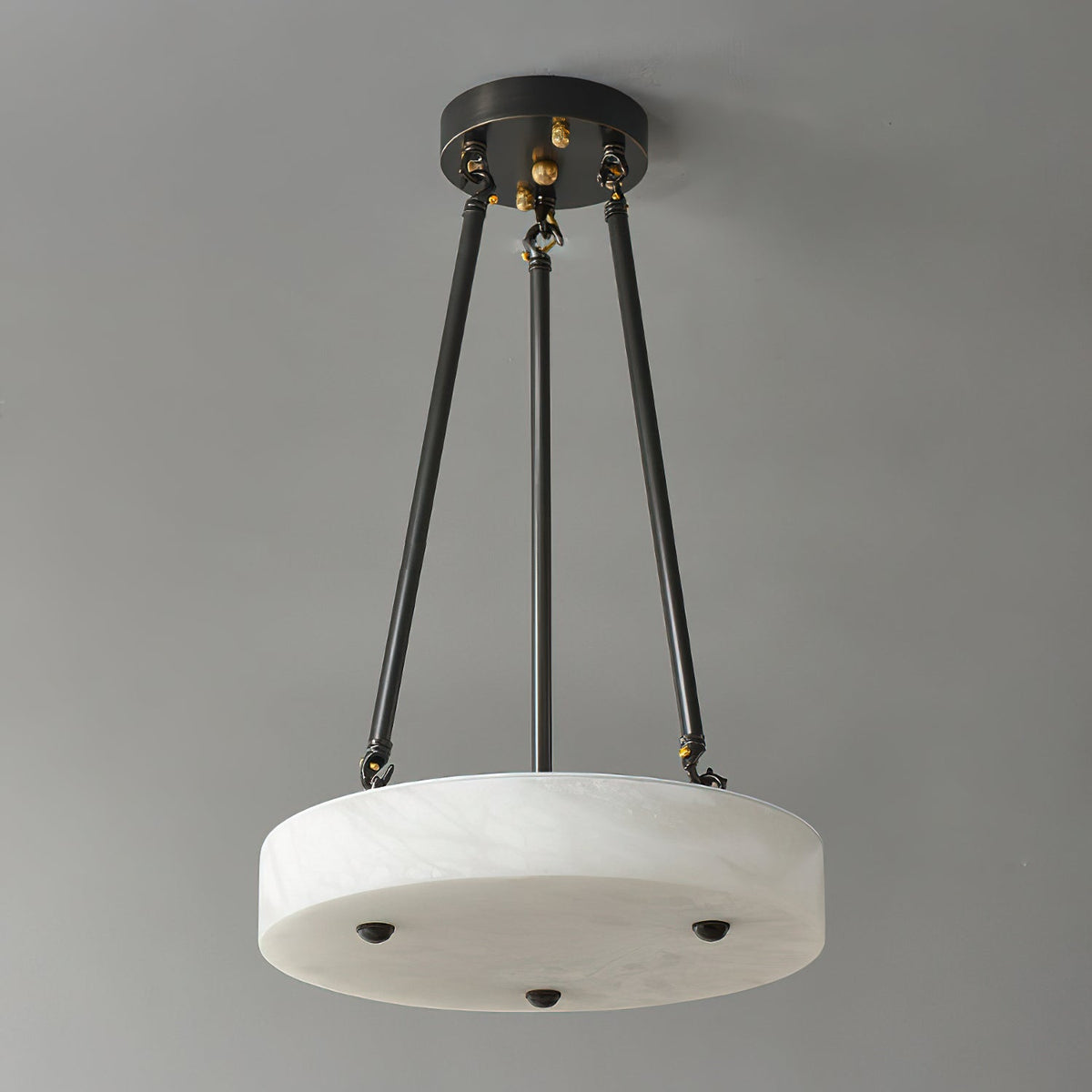 Lampa wisząca Avenivina z alabastrem