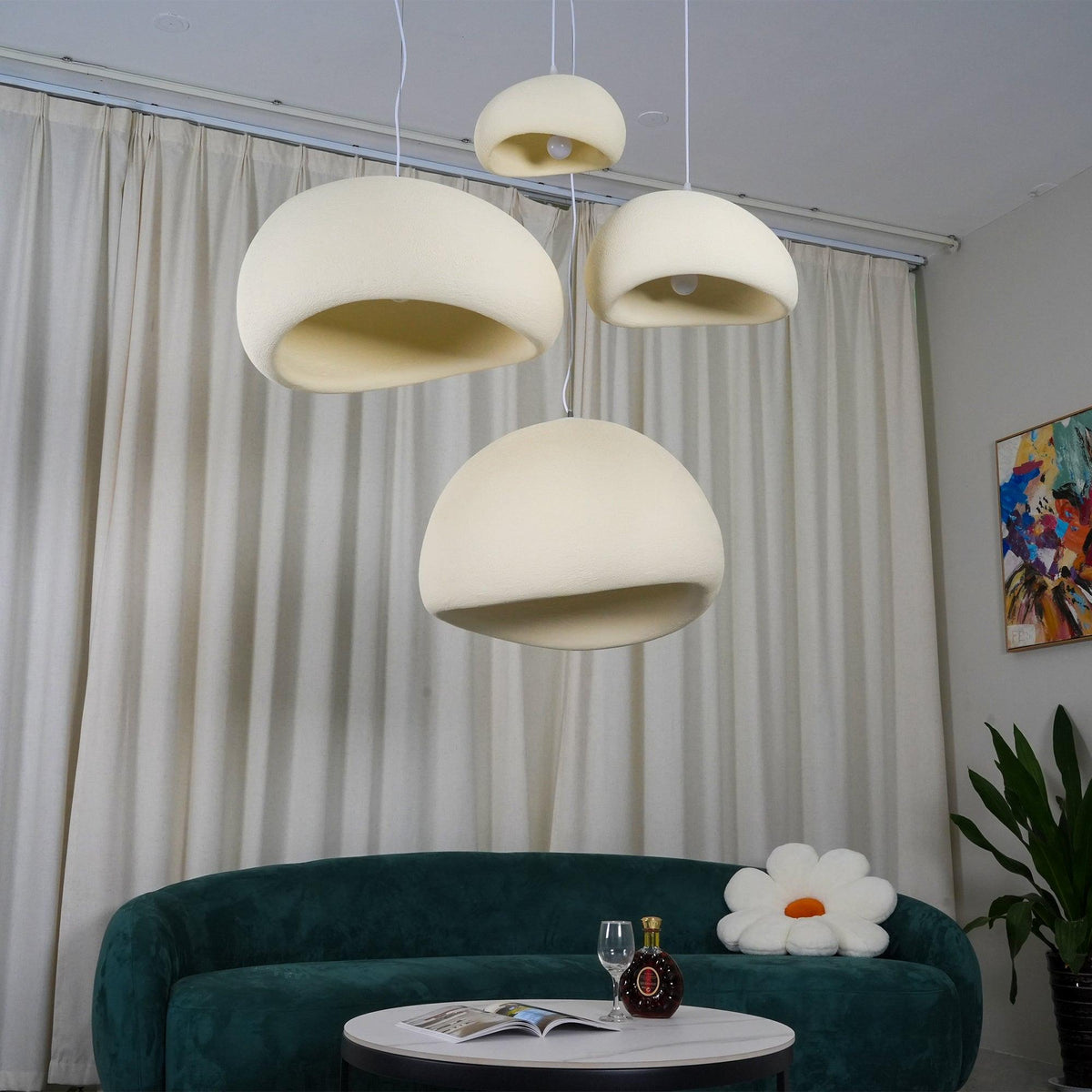 Ivinan minimalistyczna lampa wisząca Cloud