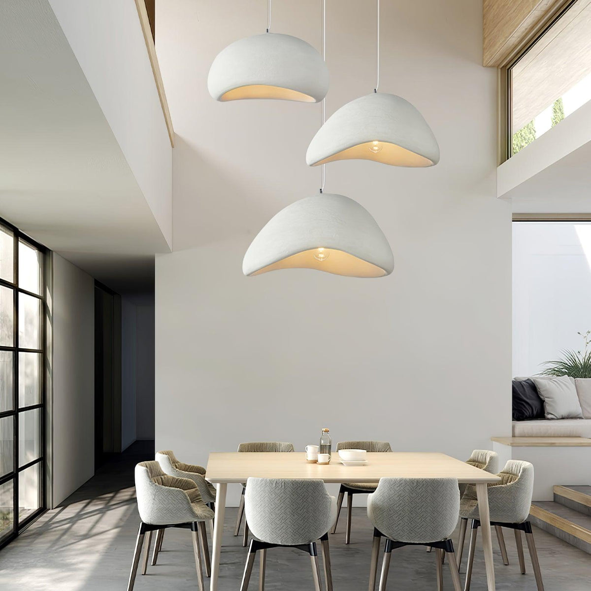 Fentor lampa wisząca Cloud biały minimalistyczna