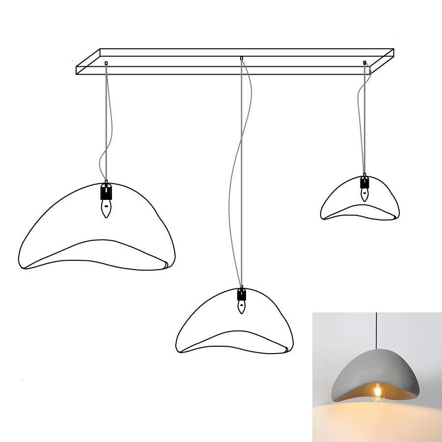 Fentor lampa wisząca Cloud biały minimalistyczna