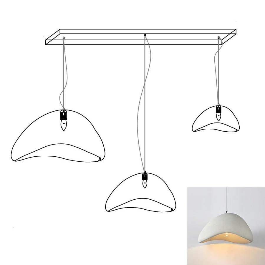 Fentor lampa wisząca Cloud biały minimalistyczna