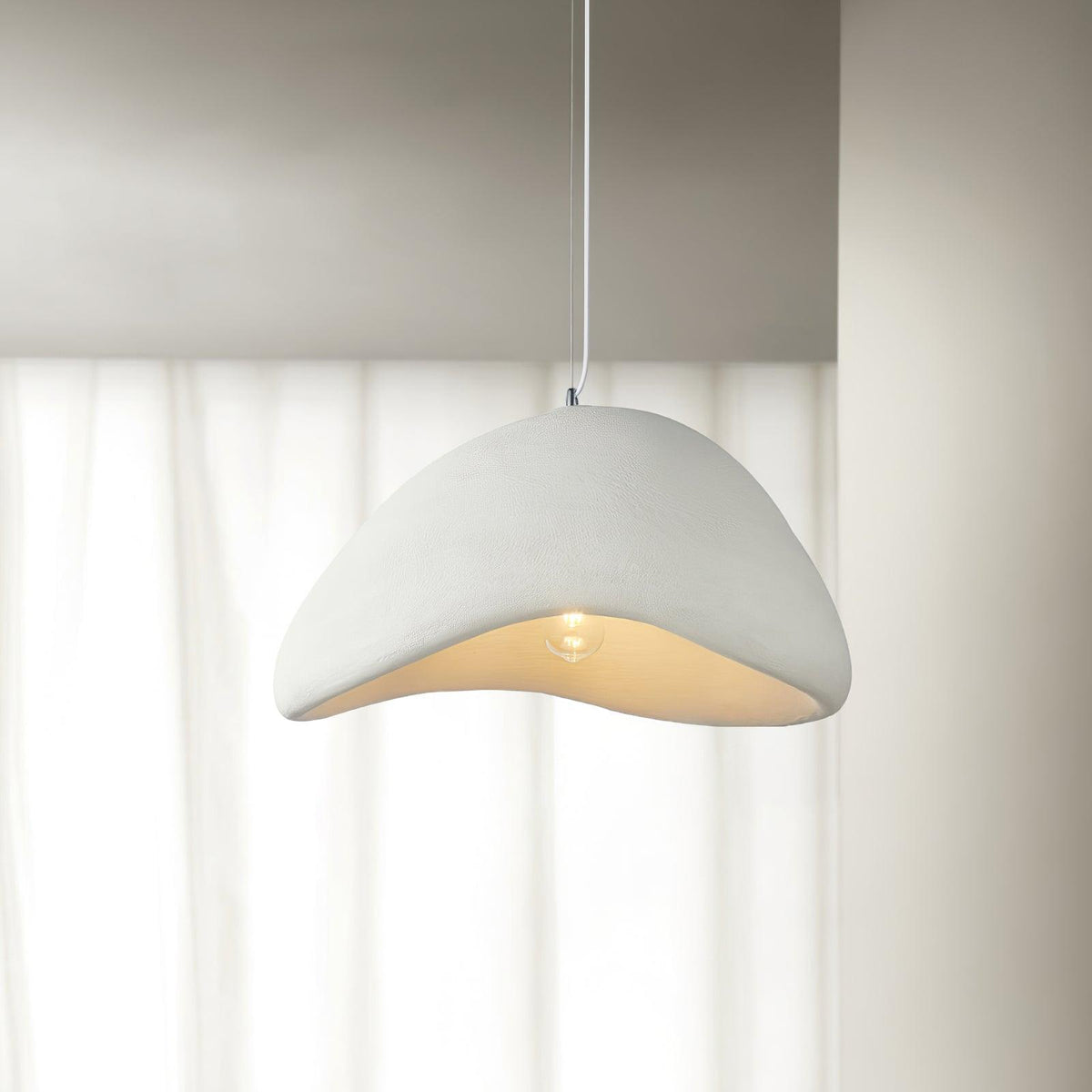 Fentor lampa wisząca Cloud biały minimalistyczna
