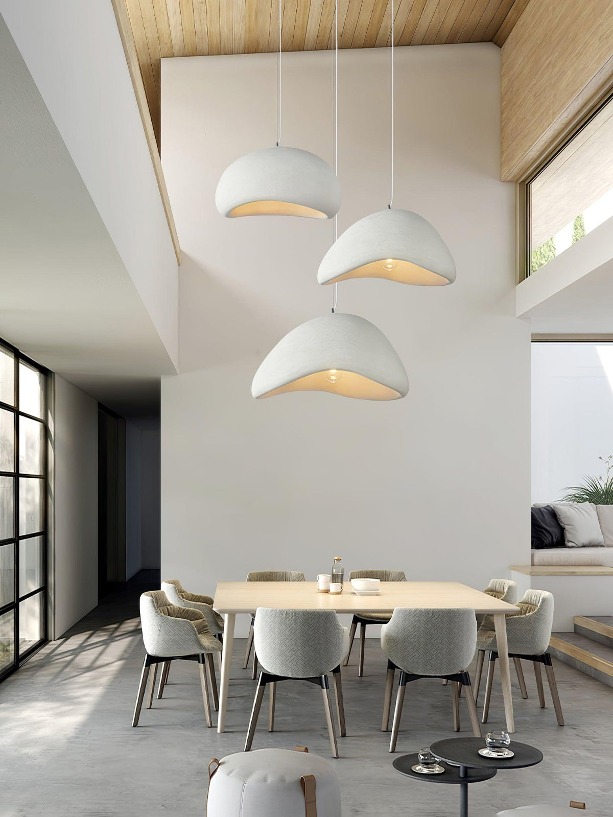 Fentor lampa wisząca Cloud biały minimalistyczna