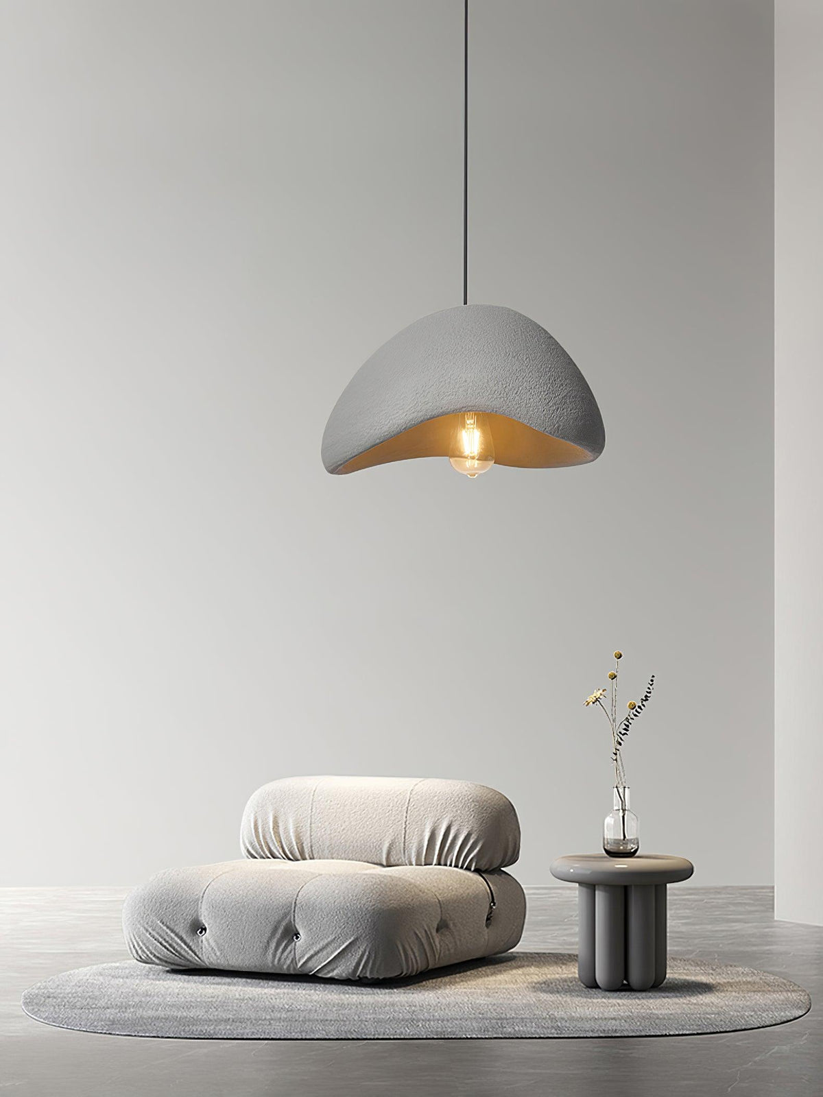 Fentor lampa wisząca Cloud biały minimalistyczna