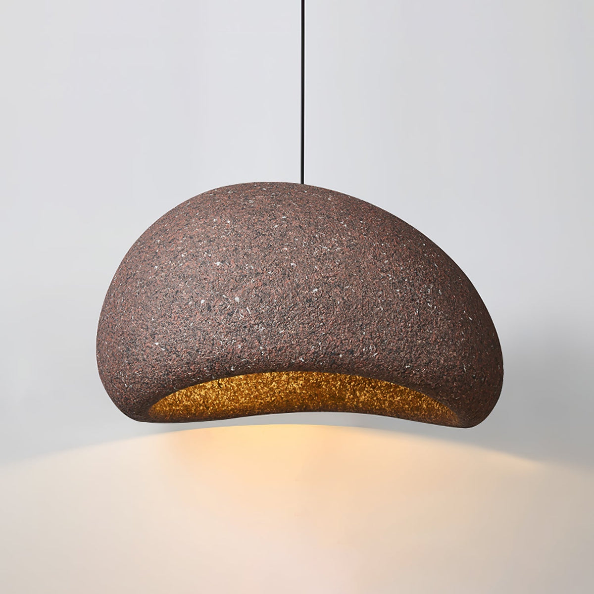 Tsukiyo Wabi-Sabi żyrandol z kloszem w kształcie chmury