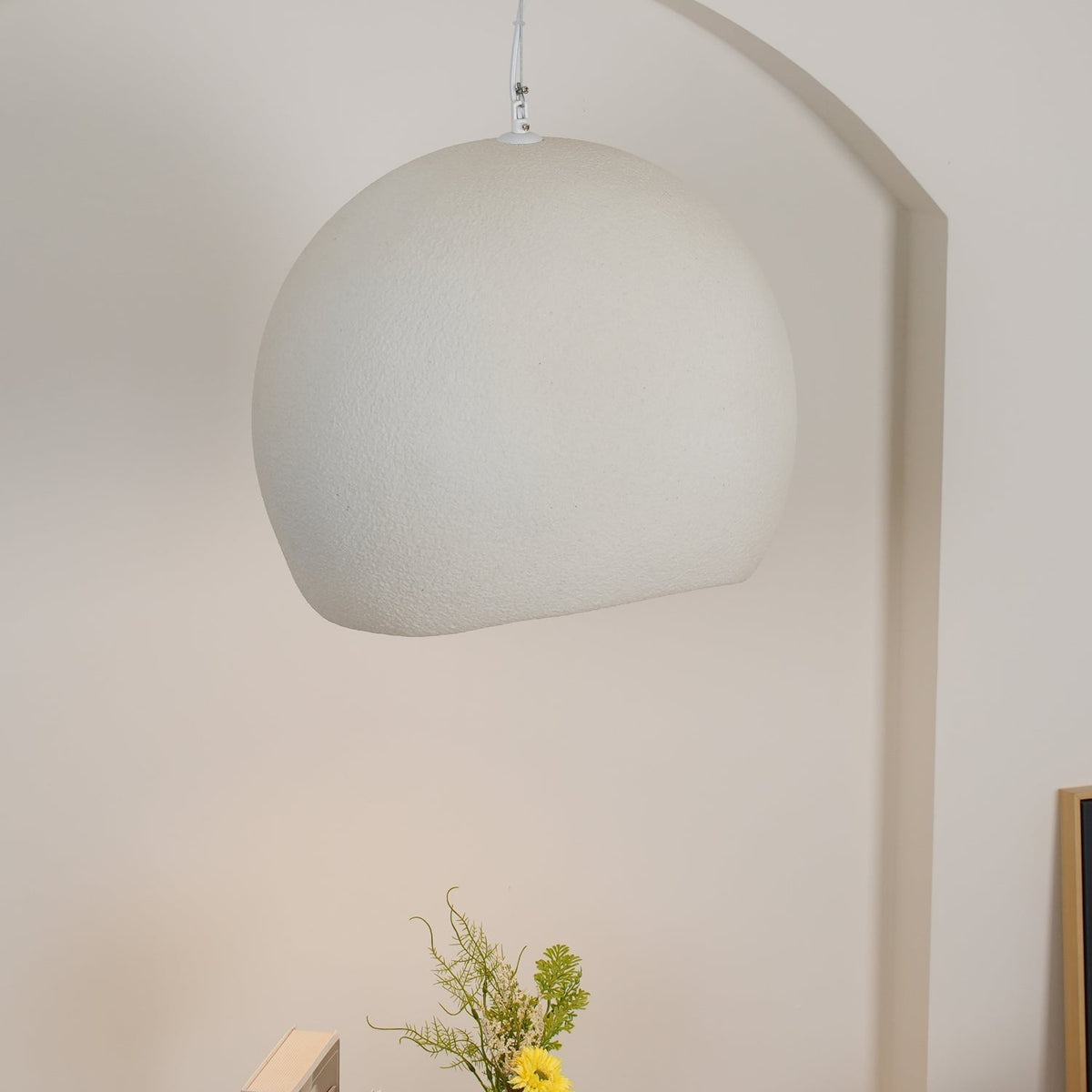 Reloza nowoczesna minimalistyczna lampa wisząca ze sztucznego kamienia