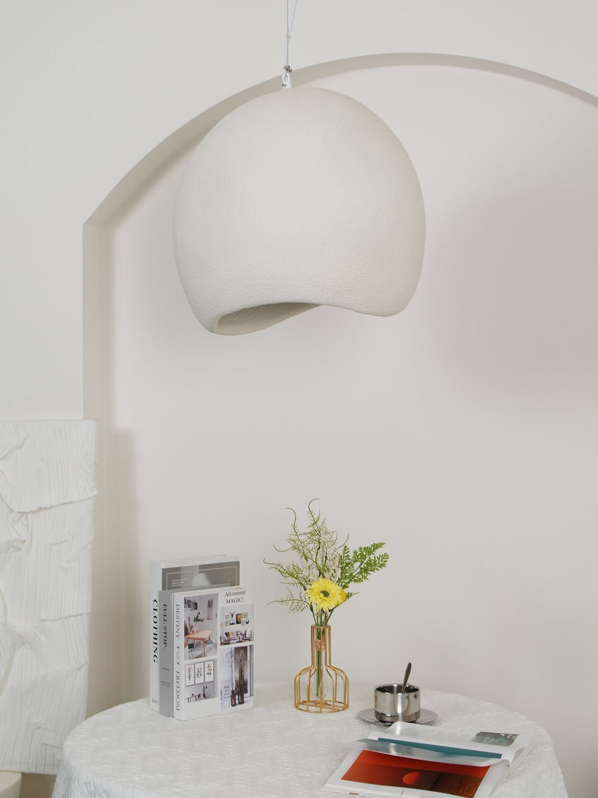 Reloza nowoczesna minimalistyczna lampa wisząca ze sztucznego kamienia
