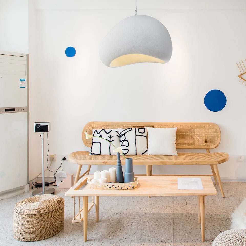 Reloza nowoczesna minimalistyczna lampa wisząca ze sztucznego kamienia
