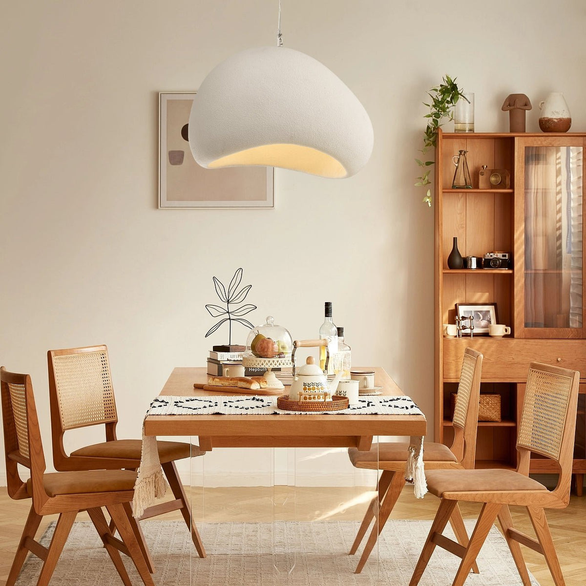 Reloza nowoczesna minimalistyczna lampa wisząca ze sztucznego kamienia