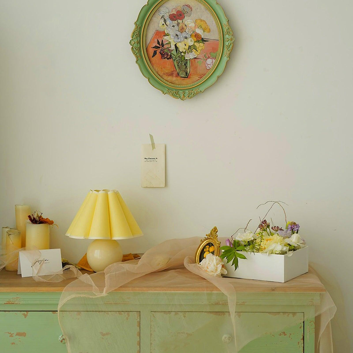 Nirixon lampy stołowe płócienny whimsical