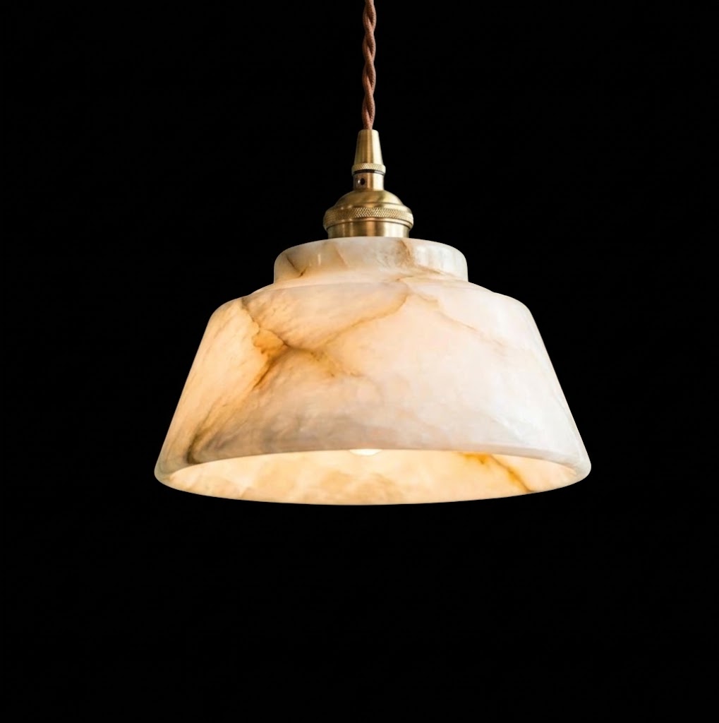 Pemberstone Lampa Wisząca Z Alabastru
