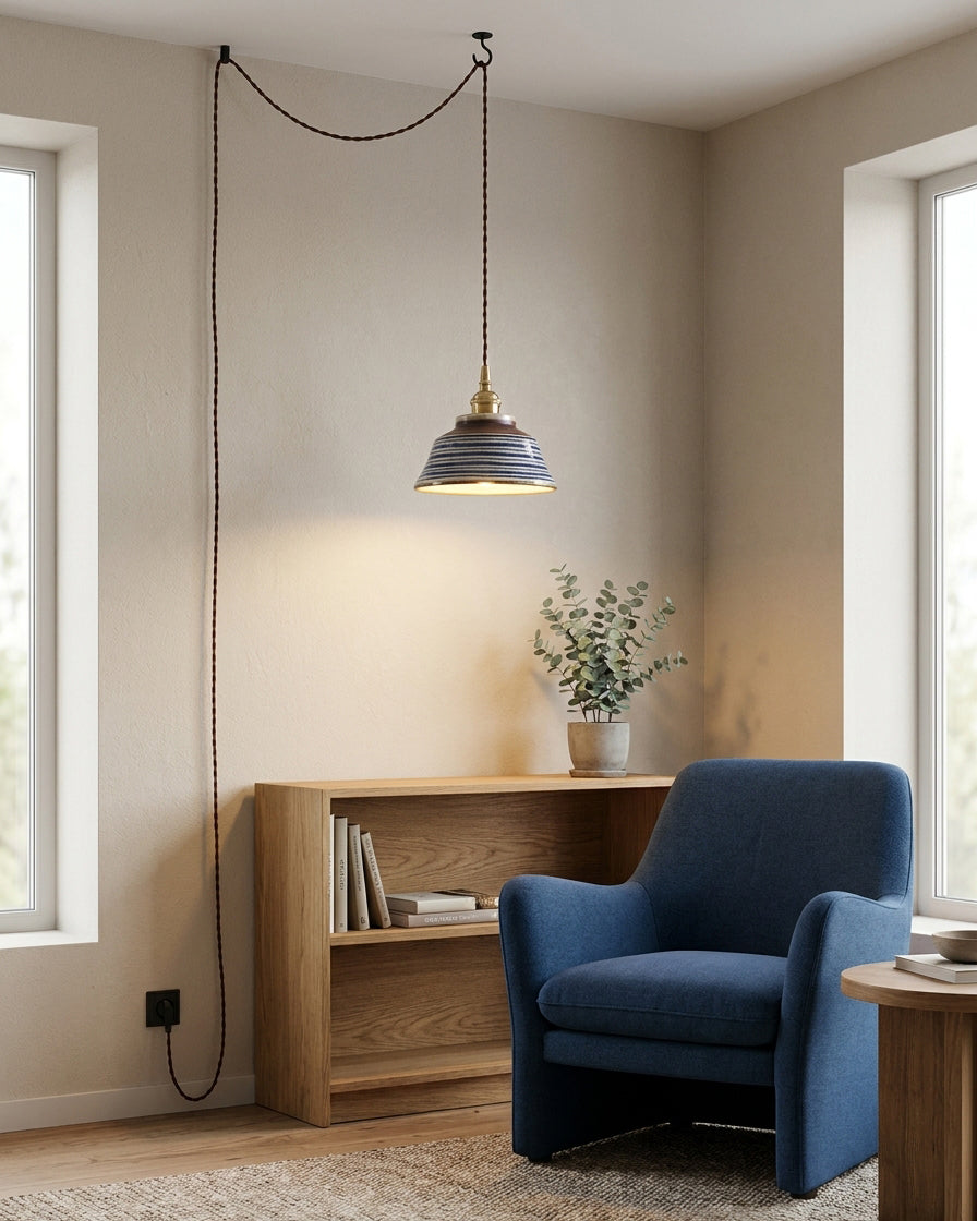Indigo Plug In lampa wisząca Chrysanthemum