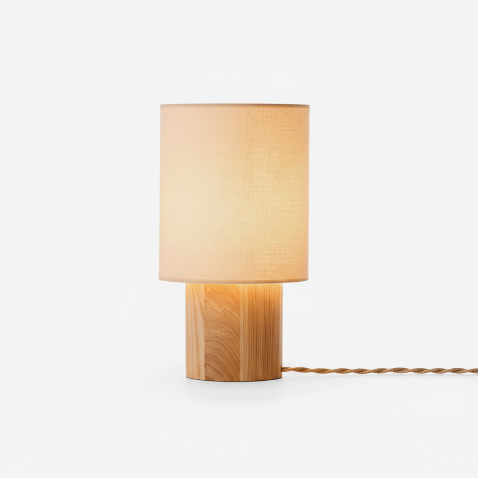 Alderielle drewniana lampa stołowa