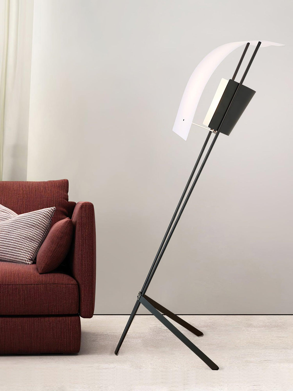 Ulvynil minimalistyczna lampa stojąca