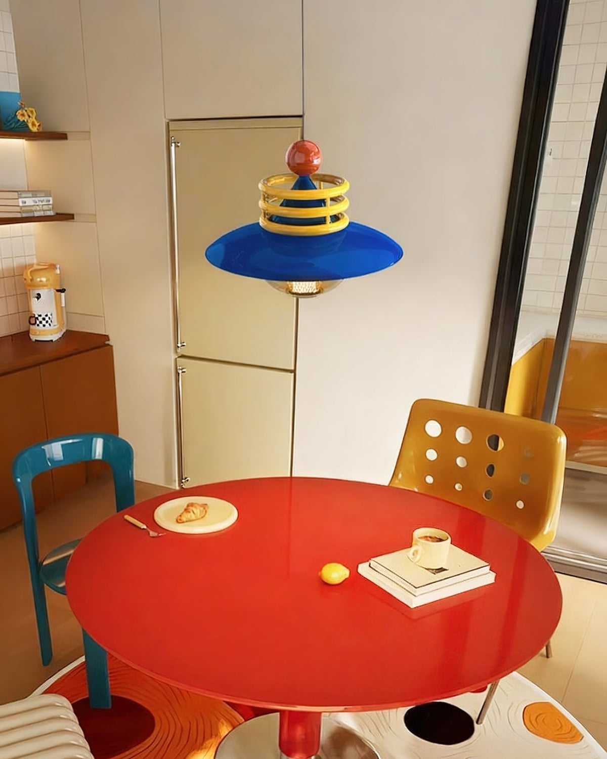 Lampa wisząca Marcella z ramieniem obrotowym