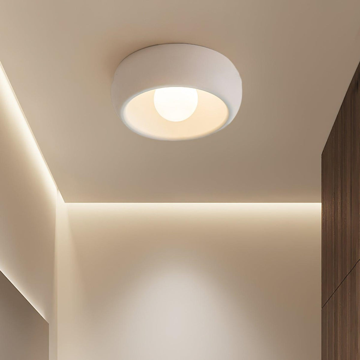 Ligna lampa sufitowa