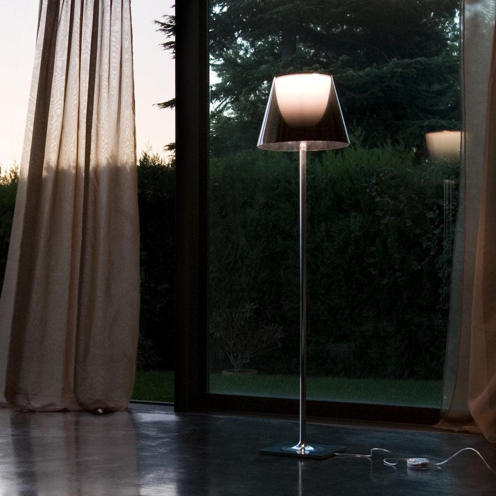Garlan nowoczesna lampa stojąca z akrylu