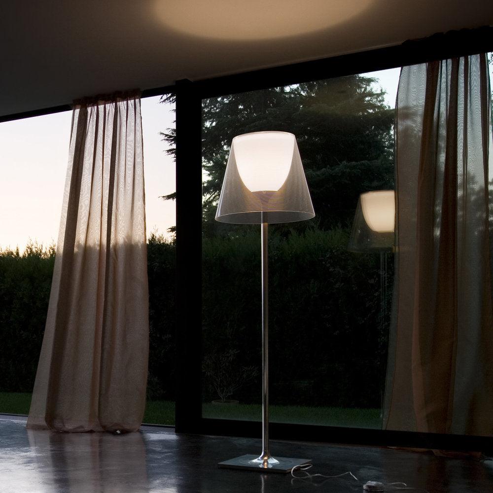 Garlan nowoczesna lampa stojąca z akrylu
