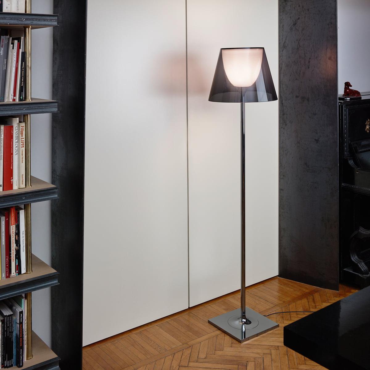 Garlan nowoczesna lampa stojąca z akrylu