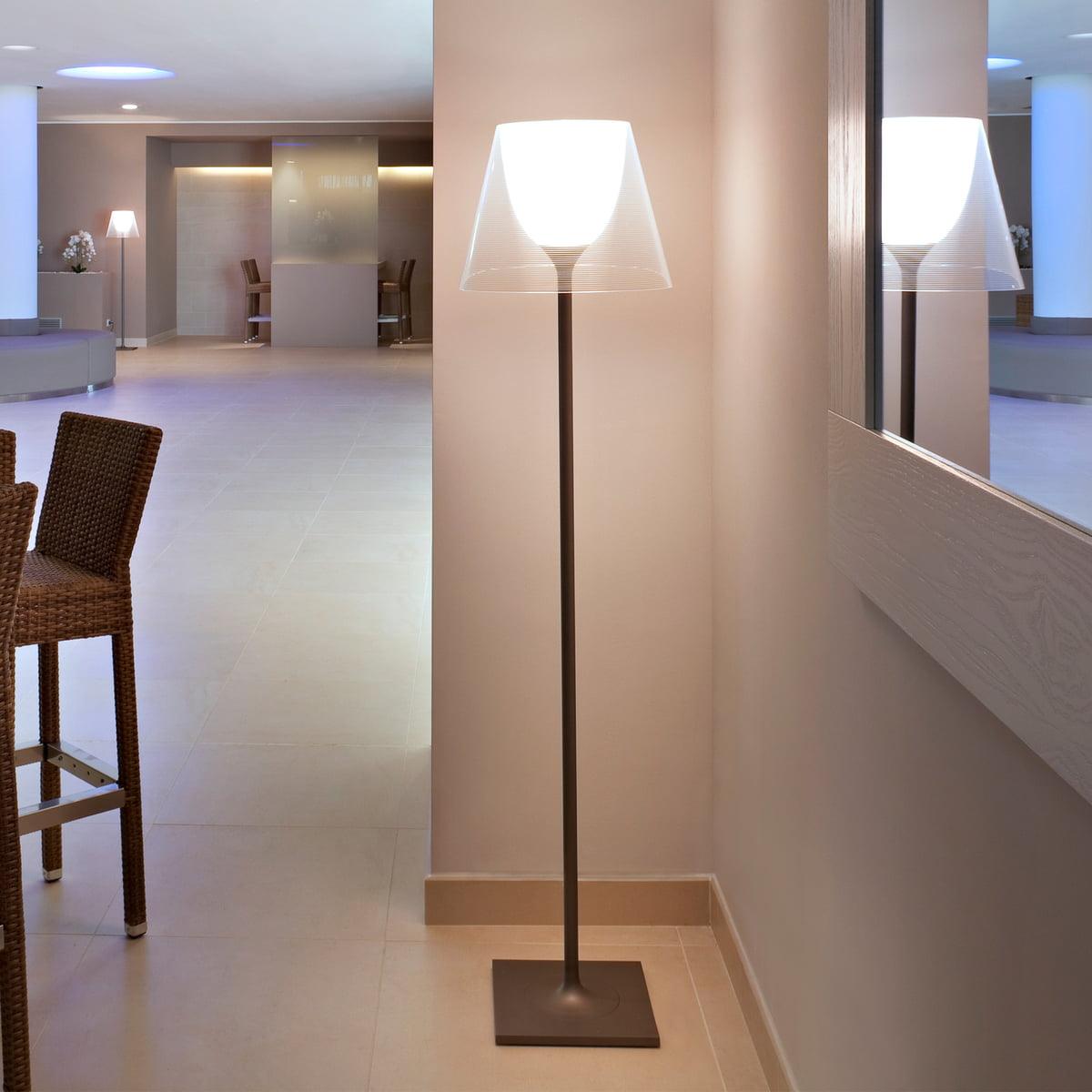 Garlan nowoczesna lampa stojąca z akrylu