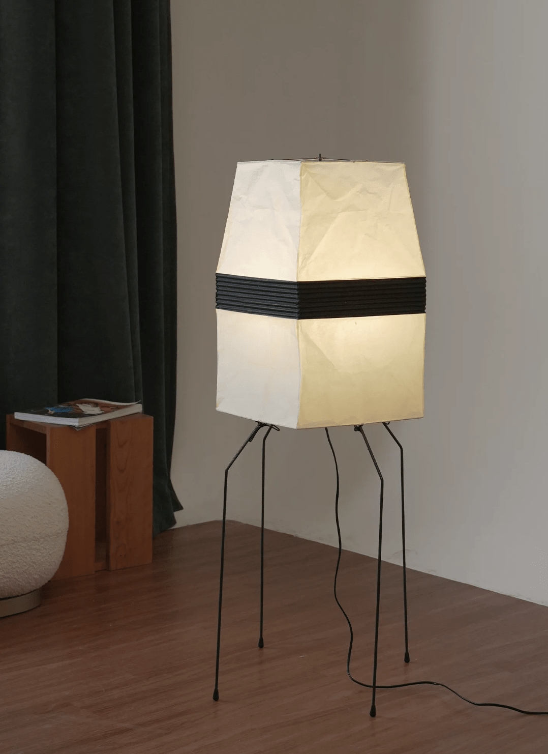 Piaiveria lampa stołowa i stojąca z papierową osłoną