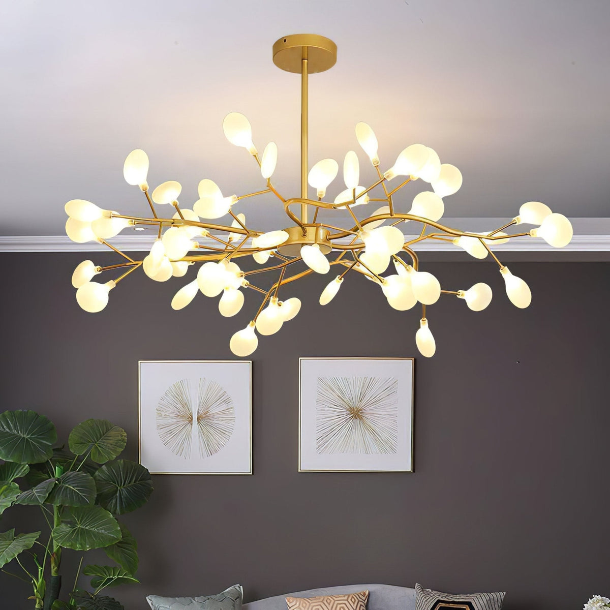 Riviselle żyrandol LED Firefly