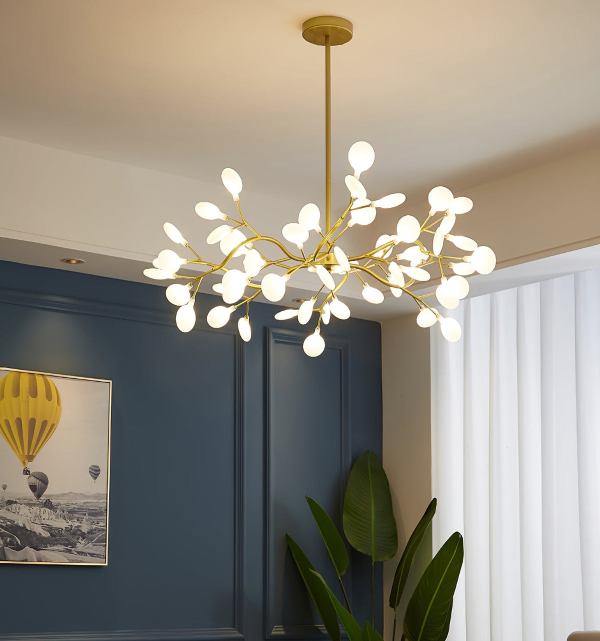 Riviselle żyrandol LED Firefly