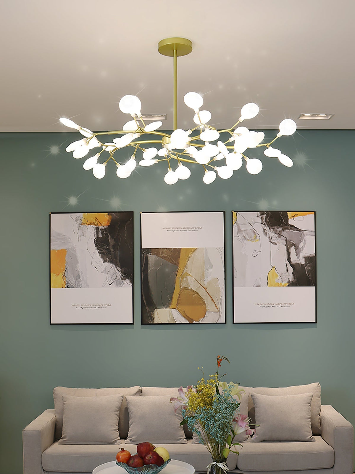 Riviselle żyrandol LED Firefly