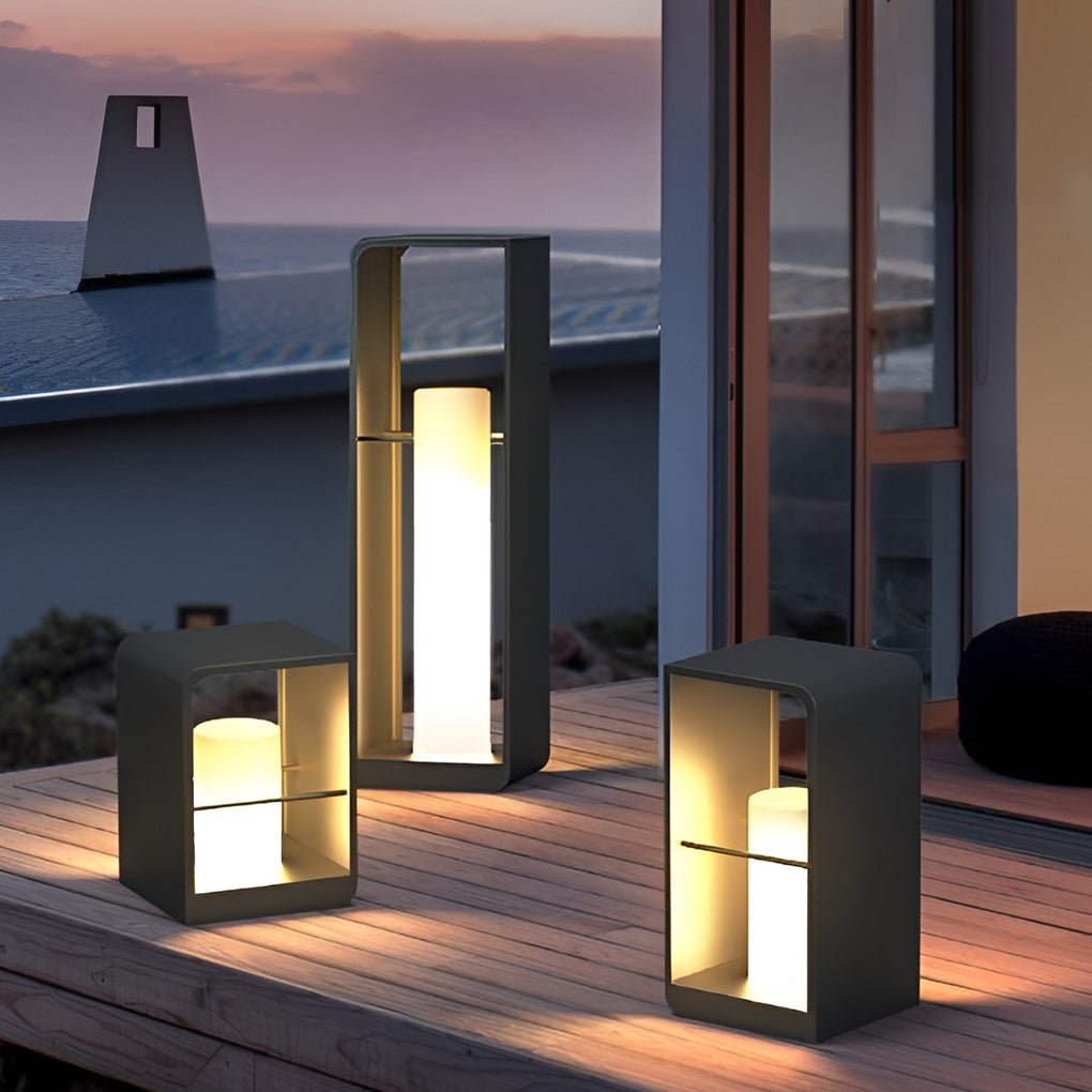 Reninian minimalistyczna lampa zewnętrzna
