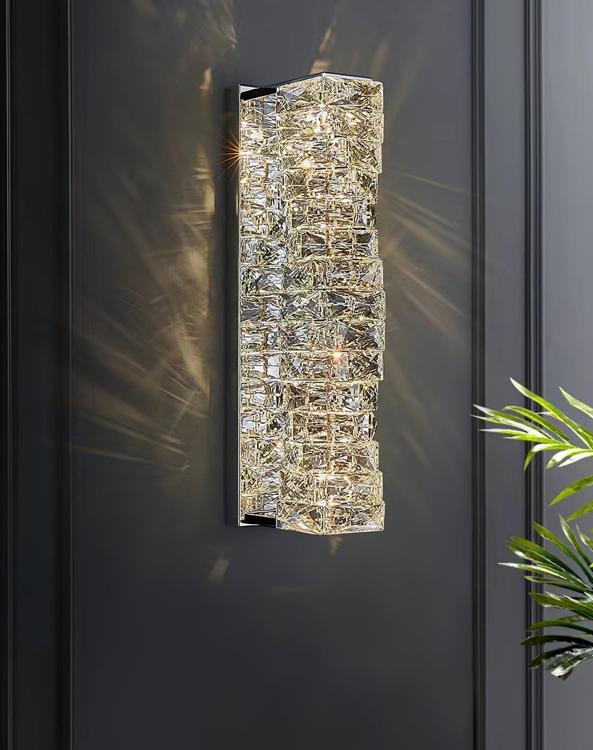Ilvelia kinkiet kryształowy postmodern luxury